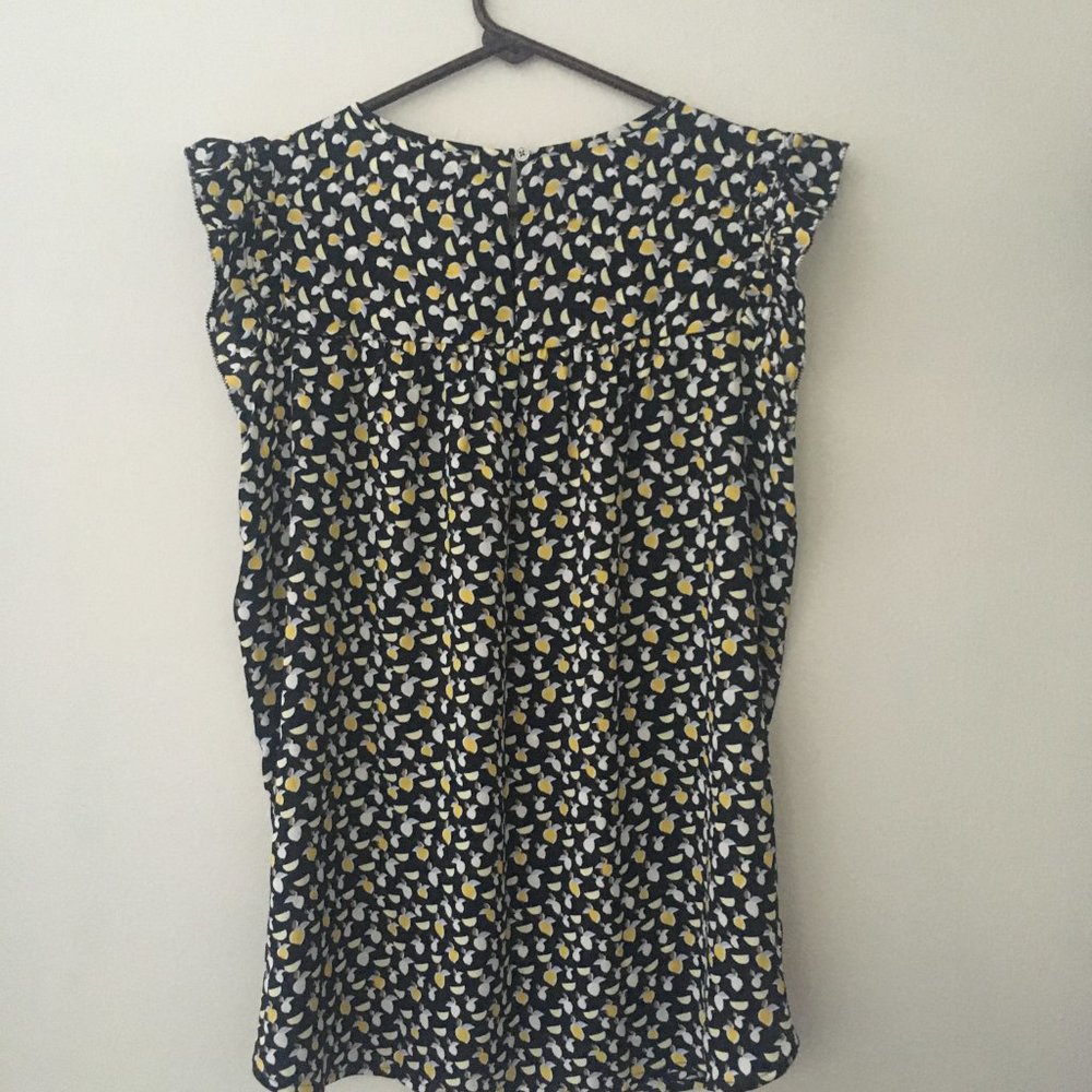 LOFT Flutter Sleeve Shell - Picture 2 of 7